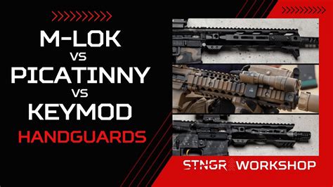 picatinny vs mlok keymod